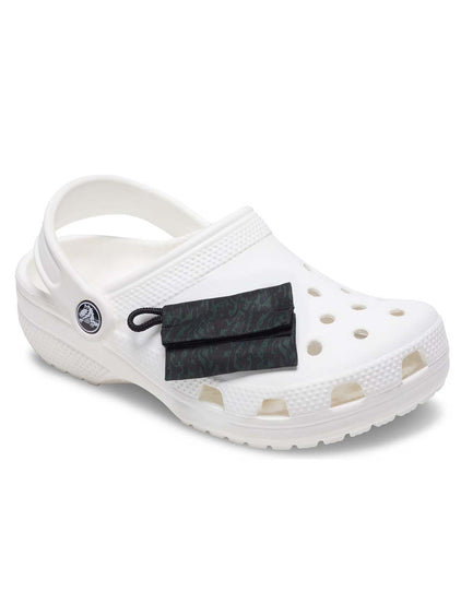 Jibbitz Bolsito Estampado Militar Negro Crocs