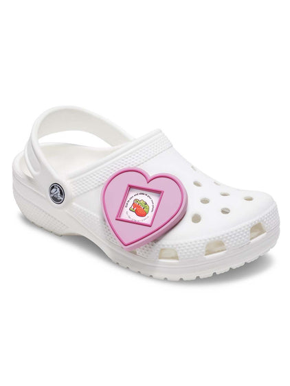 Jibbitz Marco Corazón Rosado Crocs