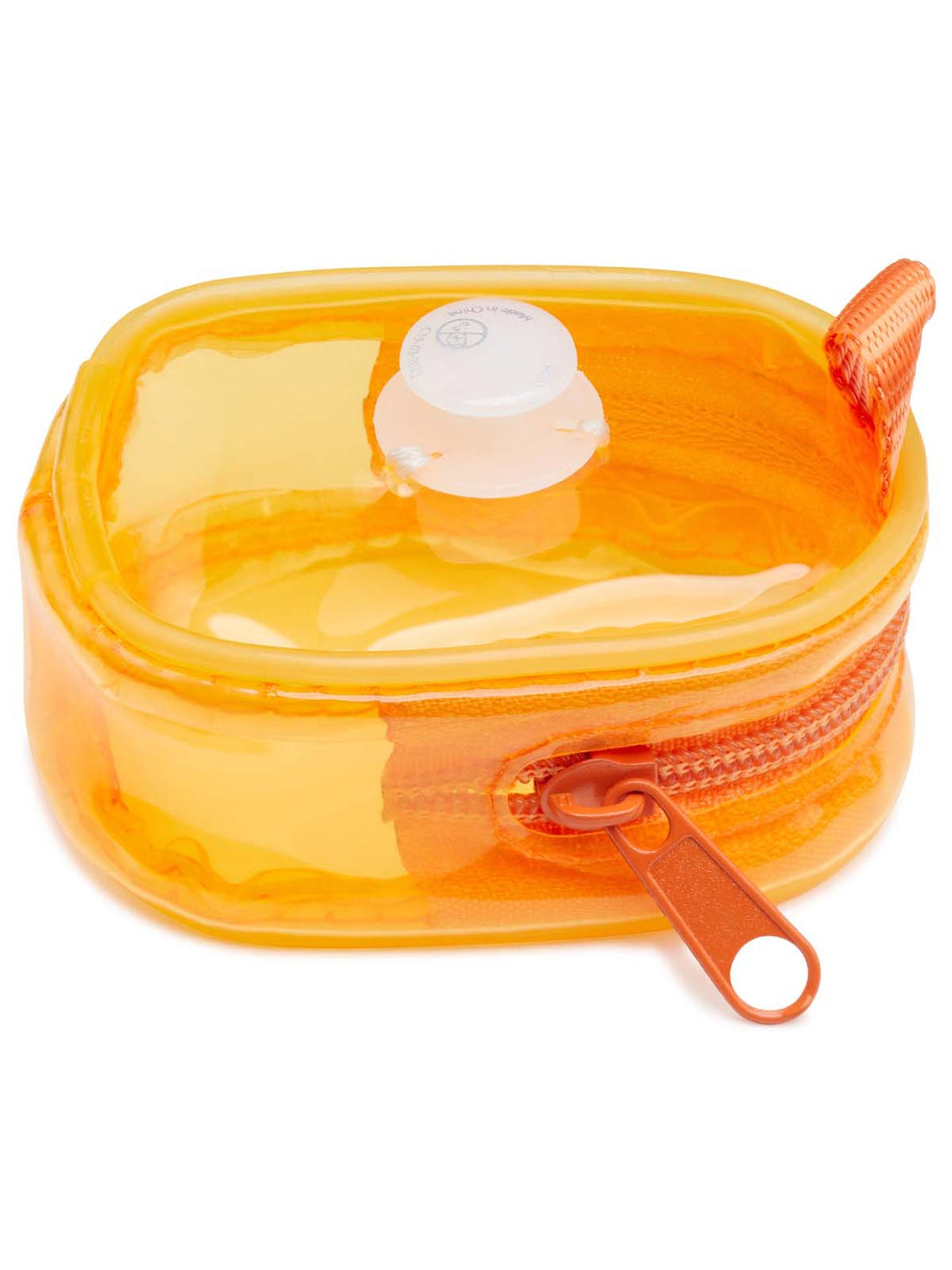 Jibbitz Bolsa Transparente Amarilla Crocs