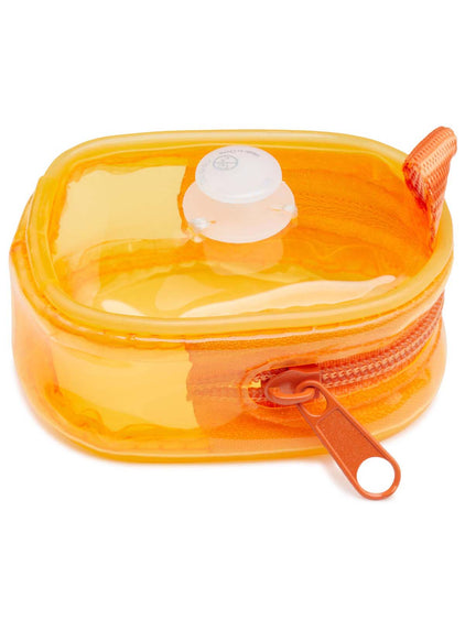 Jibbitz Bolsa Transparente Amarilla Crocs
