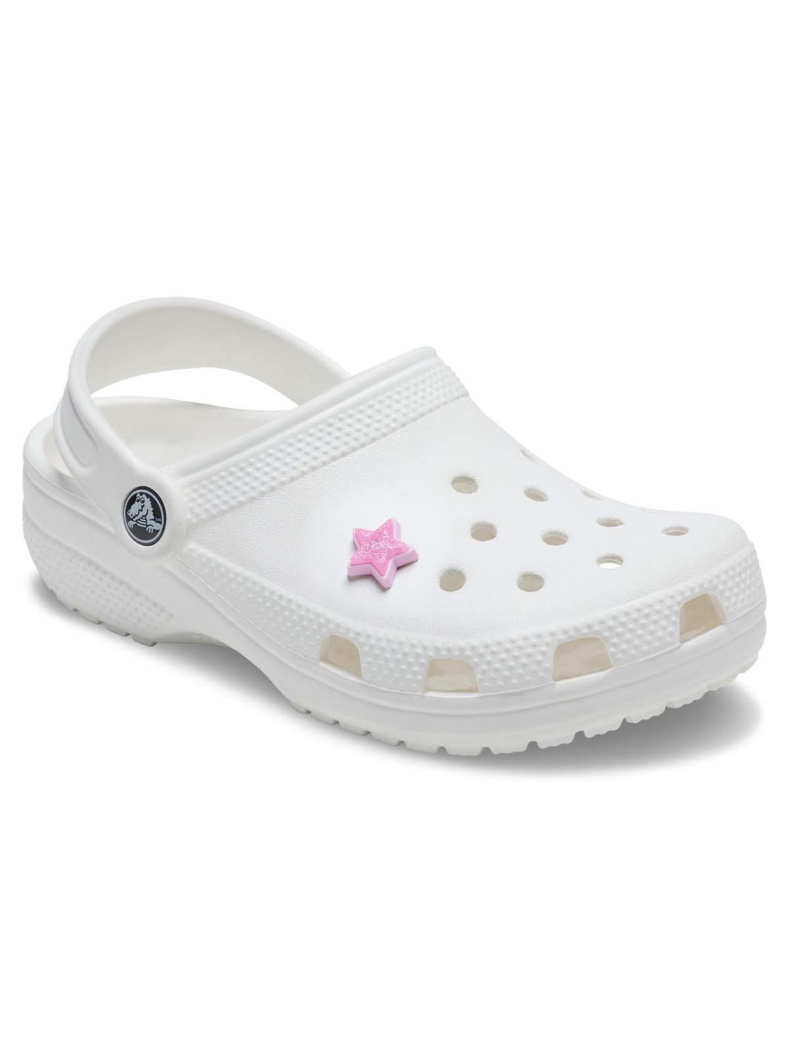 Jibbitz Estrella con Brillos Rosado Crocs