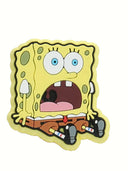 Jibbitz Bob Esponja En Amarillo Crocs