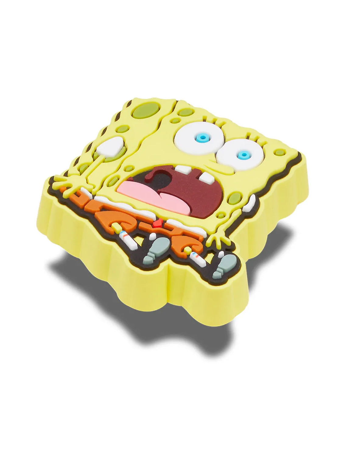 Jibbitz Bob Esponja En Amarillo Crocs