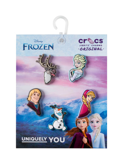 Jibbitz Frozen Personajes Pack 5 Blanco Crocs