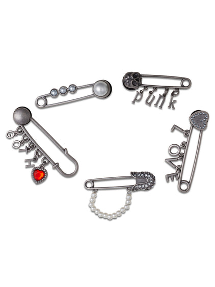 Jibbitz Accesorios Metálicos Pack De 5 Crocs