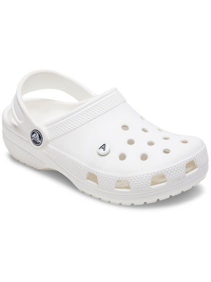 Jibbitz Letra A Tiny Friendship Blanco Crocs