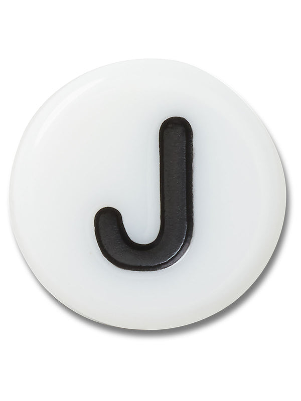 Jibbitz Letra J Tiny Friendship Blanco Crocs
