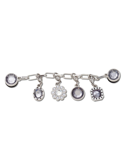 Jibbitz Cadena de Joyas Metalizada Crocs