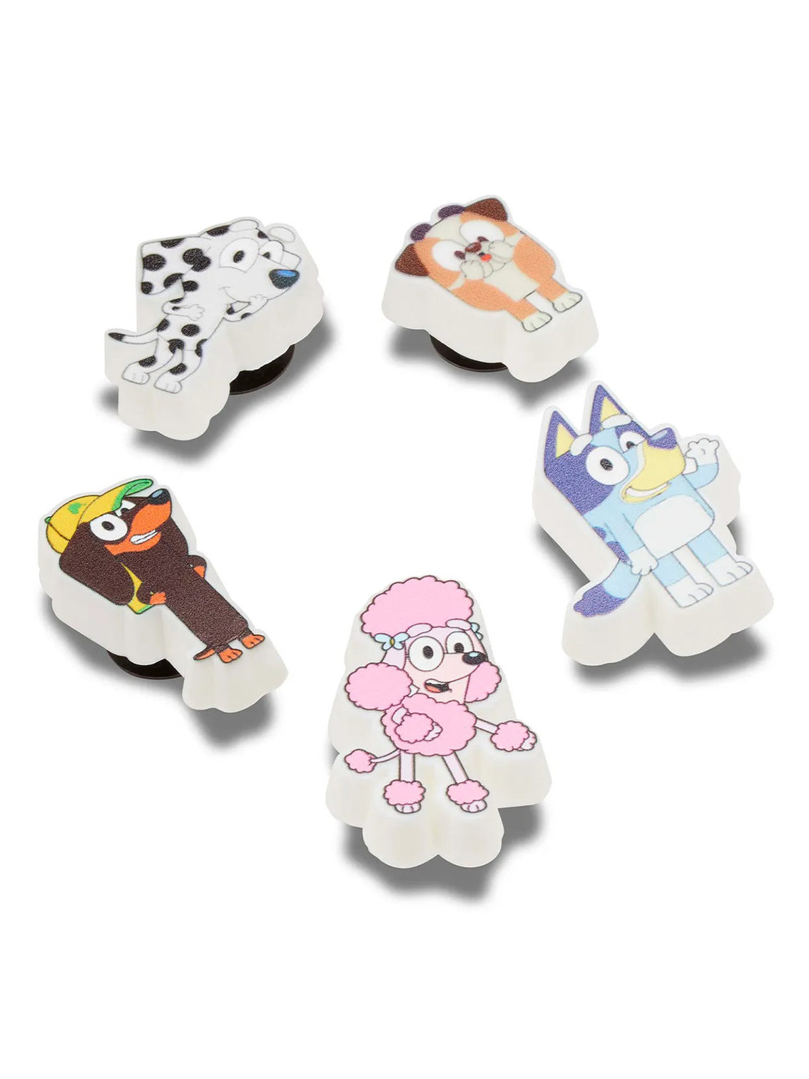 Jibbitz Bluey Multicolor Pack de 5 Crocs