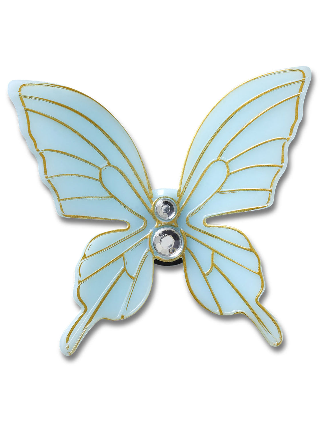 Jibbitz Mariposa azul mágica Azul Crocs