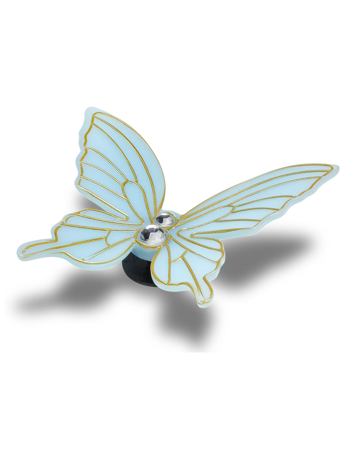 Jibbitz Mariposa azul mágica Azul Crocs