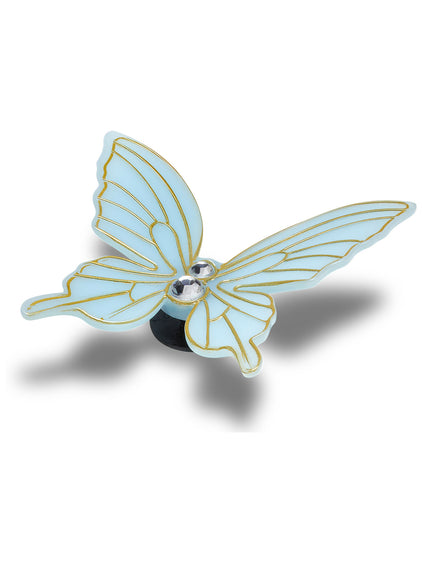Jibbitz Mariposa azul mágica Azul Crocs