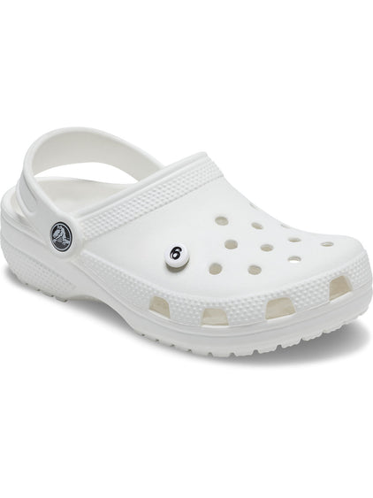 Jibbitz Número Seis Tiny Friendship Blanco Crocs