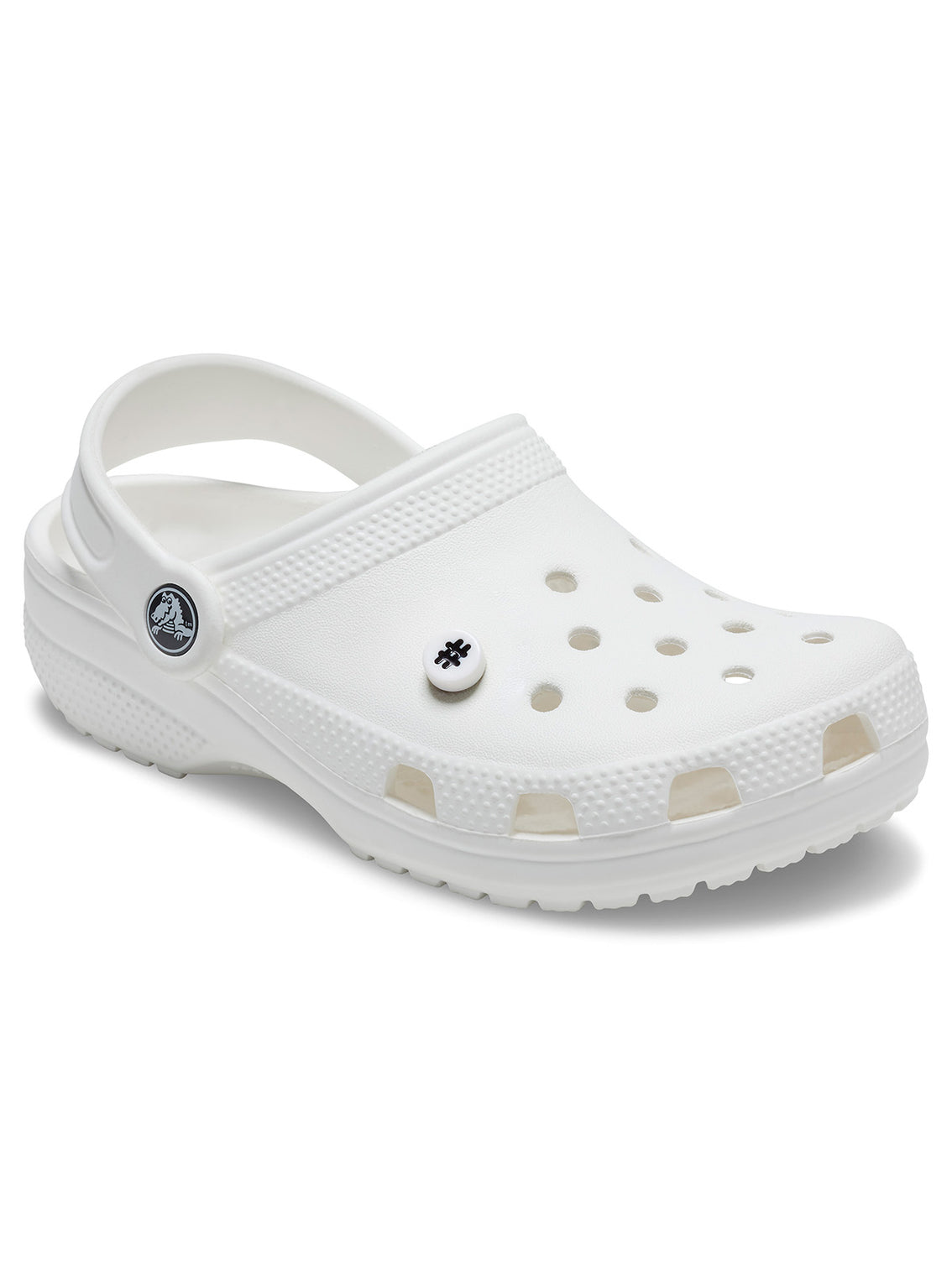 Jibbitz Hashtag Tiny Friendship Blanco Crocs