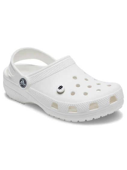 Jibbitz Hashtag Tiny Friendship Blanco Crocs