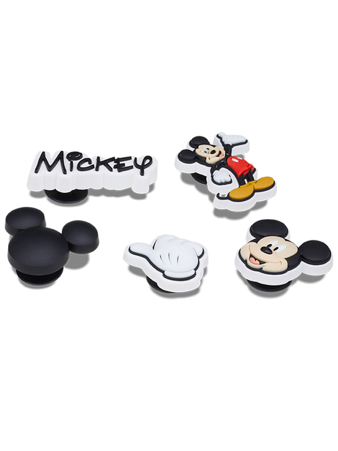 Jibbitz Mickey Pack de 5 Multicolor Crocs