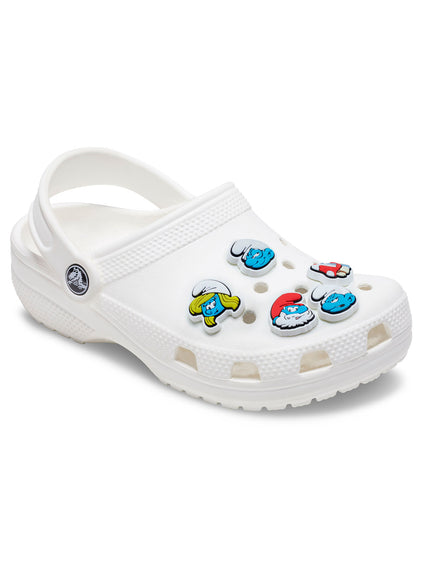 Jibbitz Smurfs Pitufos Pack 5 Celeste Crocs