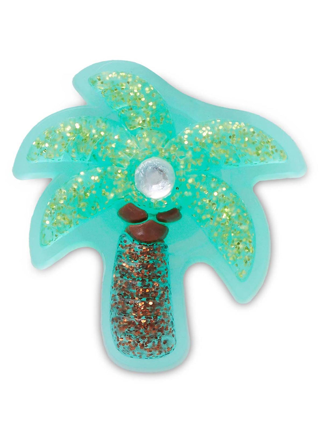 Jibbitz Palmera Brillante Verde Crocs