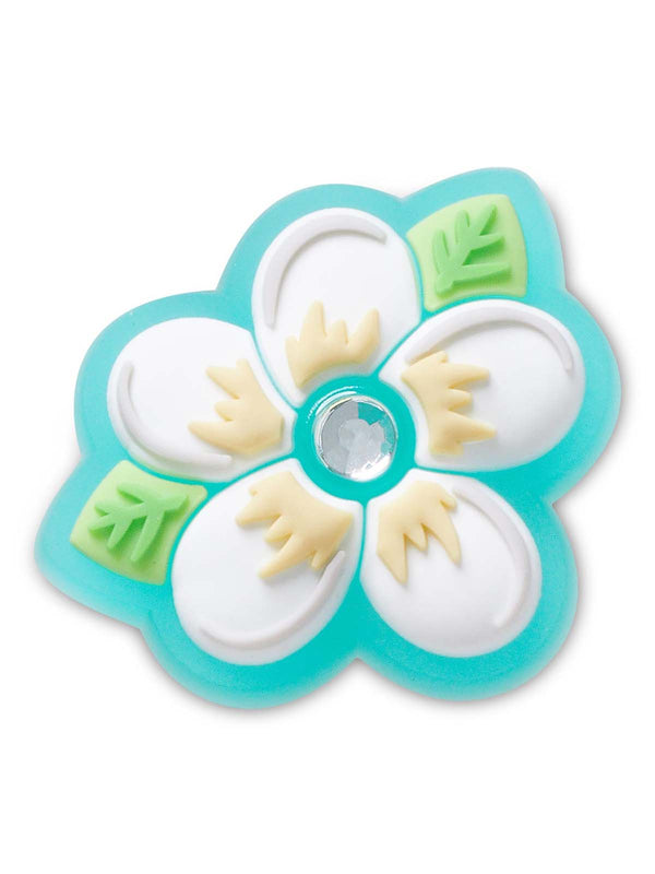 Jibbitz Plumeria Joya Floral Celeste Crocs