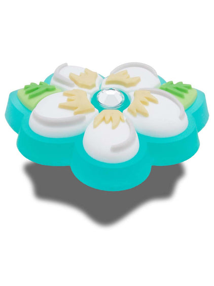 Jibbitz Plumeria Joya Floral Celeste Crocs