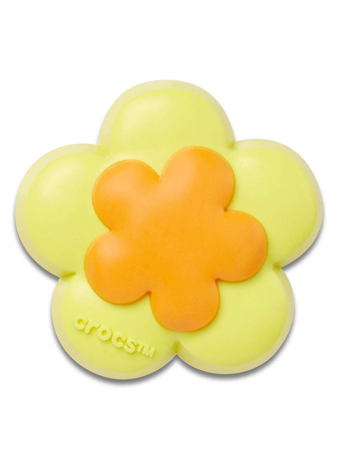 JIBBITZ FLOR DOBLE AMARILLA Crocs