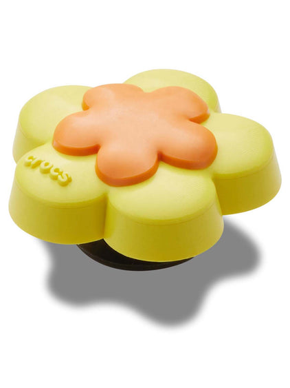 JIBBITZ FLOR DOBLE AMARILLA Crocs