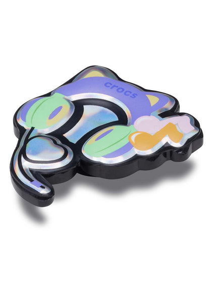 Jibbitz Auriculares Holografos Morado Crocs