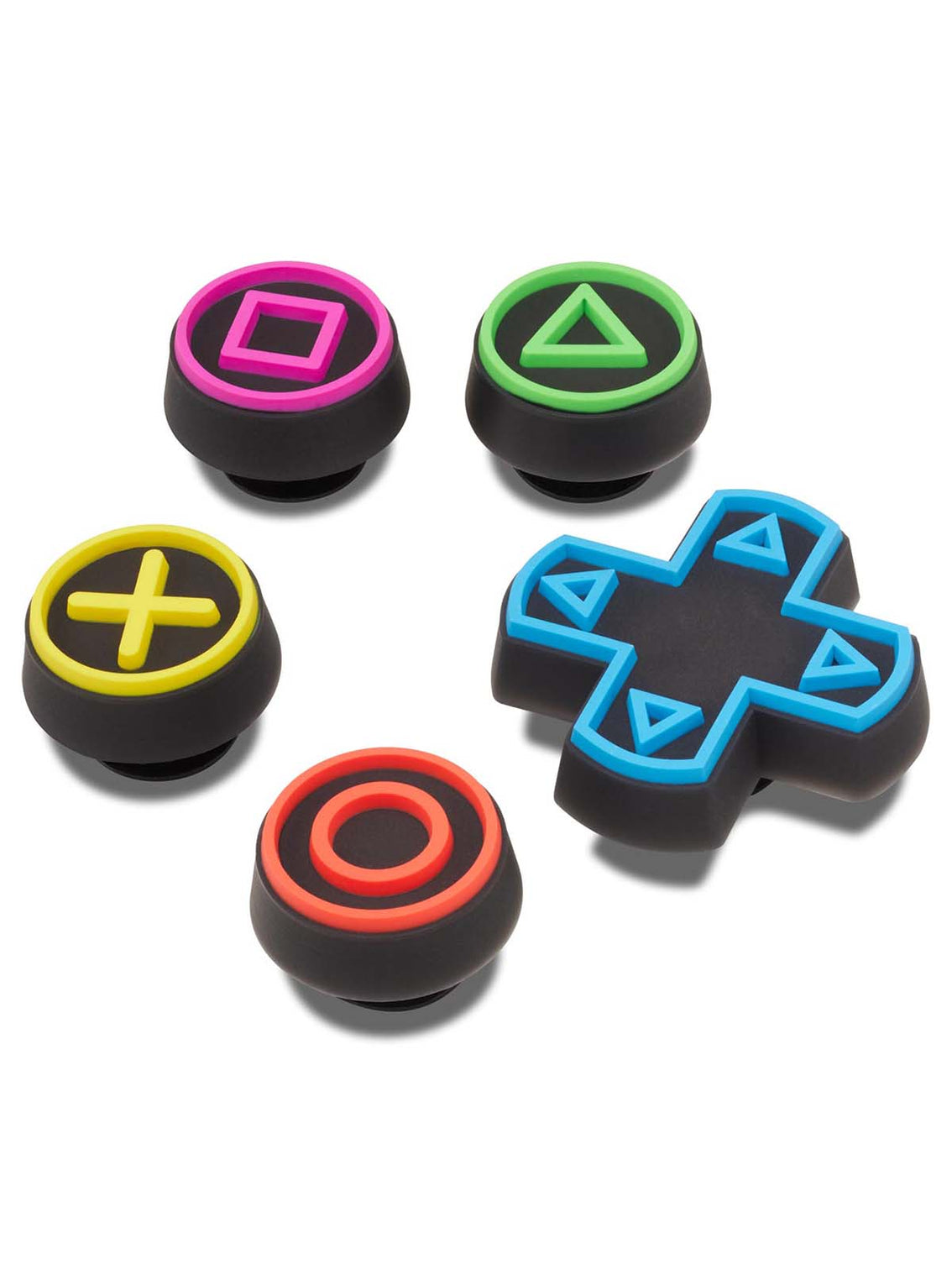 Jibbitz Pack de 5 Gamer Negro Crocs