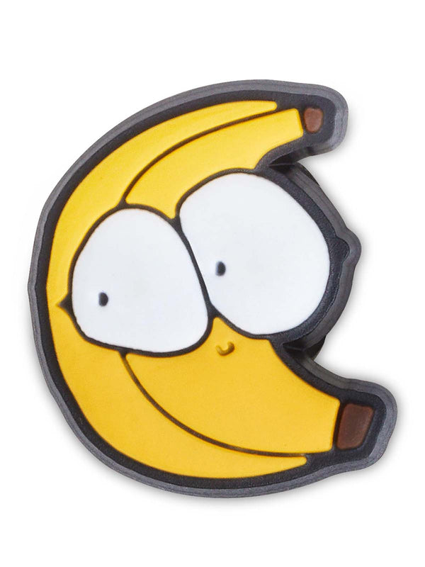 Jibbitz Plátano con Ojos Amarillo Crocs