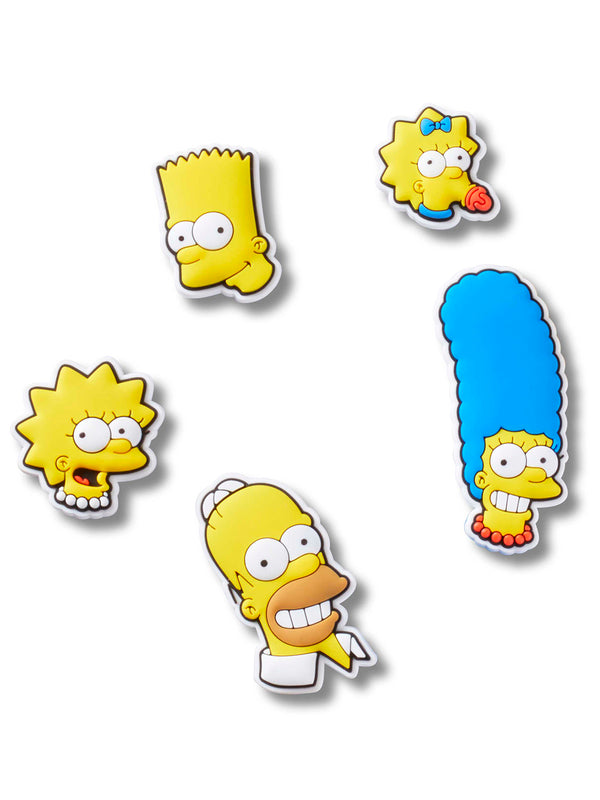 Jibbitz Los Simpson Pack 5 Amarillo Crocs