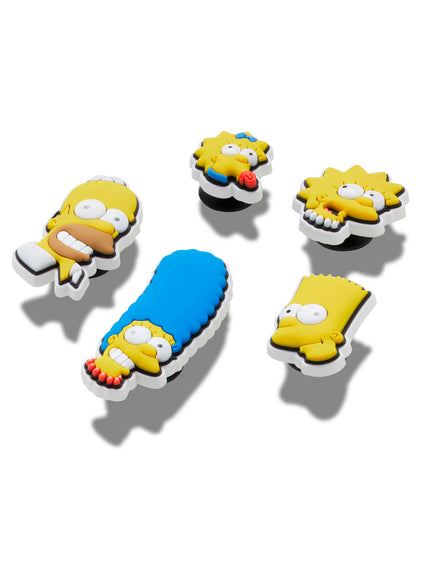 Jibbitz Los Simpson Pack 5 Amarillo Crocs