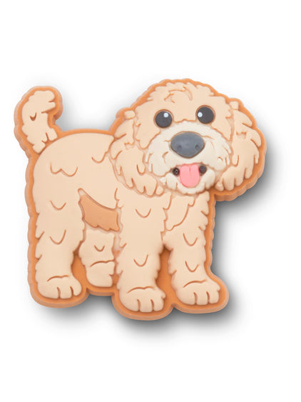 Jibbitz Perro Golden Doodle Café Crocs