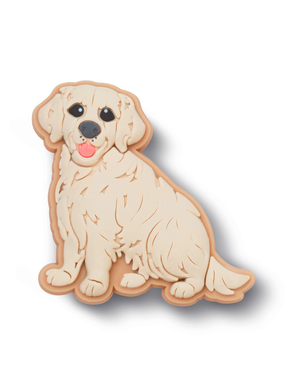 Jibbitz Perro Golden Retriever Café Crocs