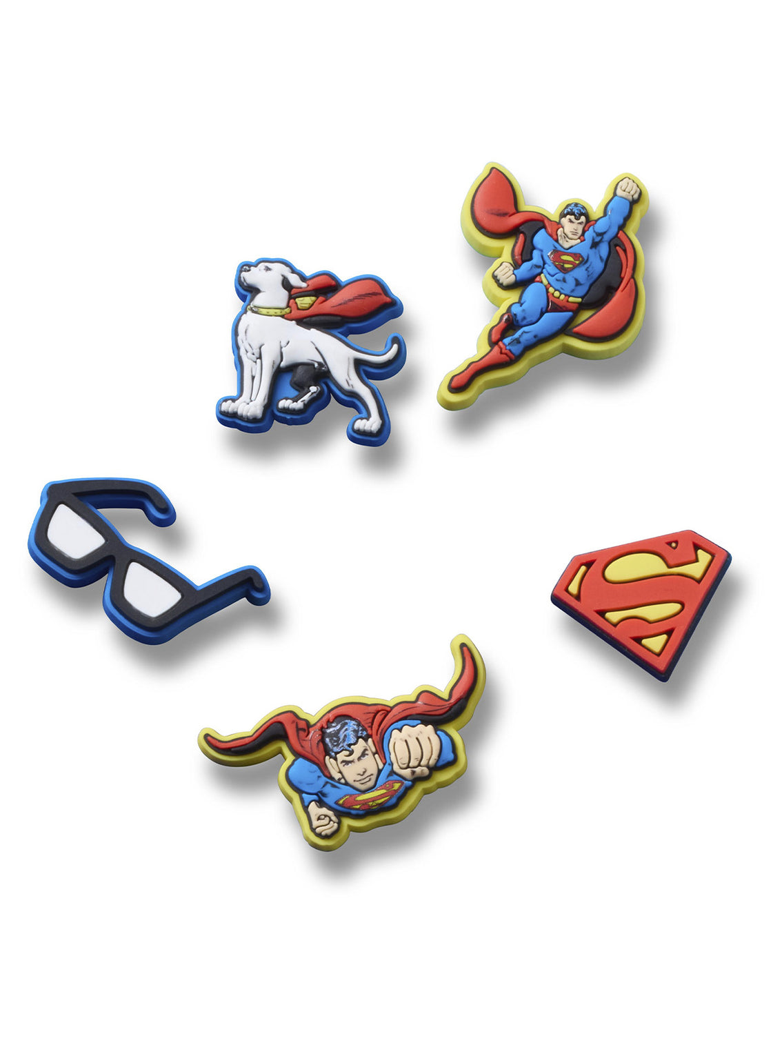 Jibbitz Superman 5 Piezas Multicolor Crocs