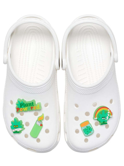Jibbitz Pack de 5 Weed Verde Crocs