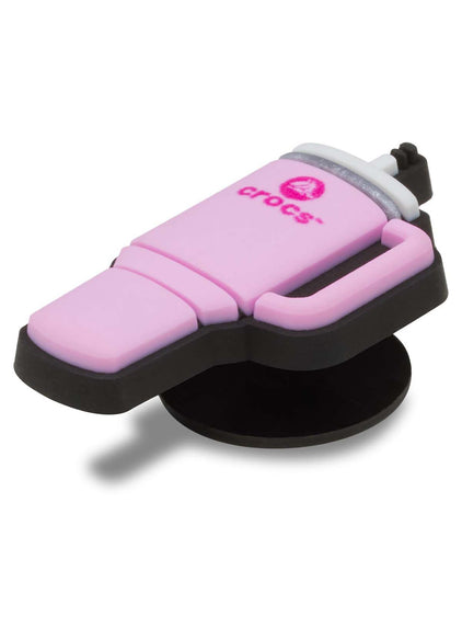 JIBBITZ BOTELLA DE AGUA ROSA Crocs