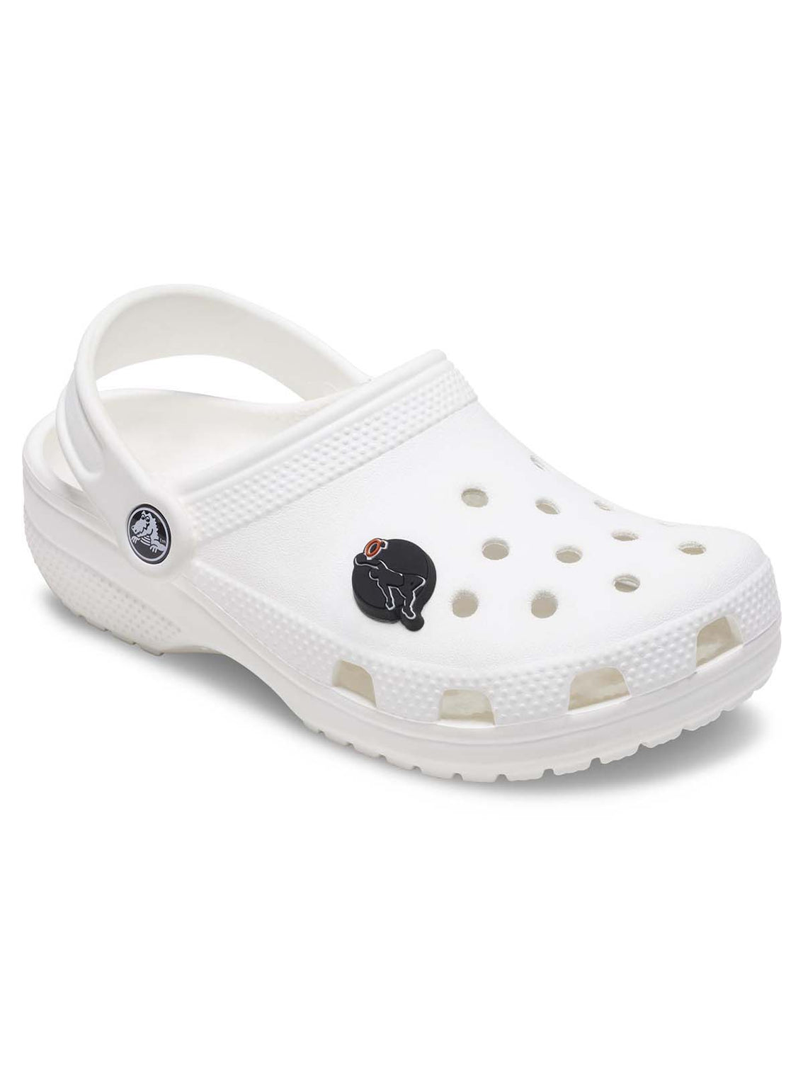 Jibbitz Silueta de Básquetbol Negro Crocs