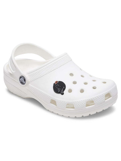 Jibbitz Silueta de Básquetbol Negro Crocs