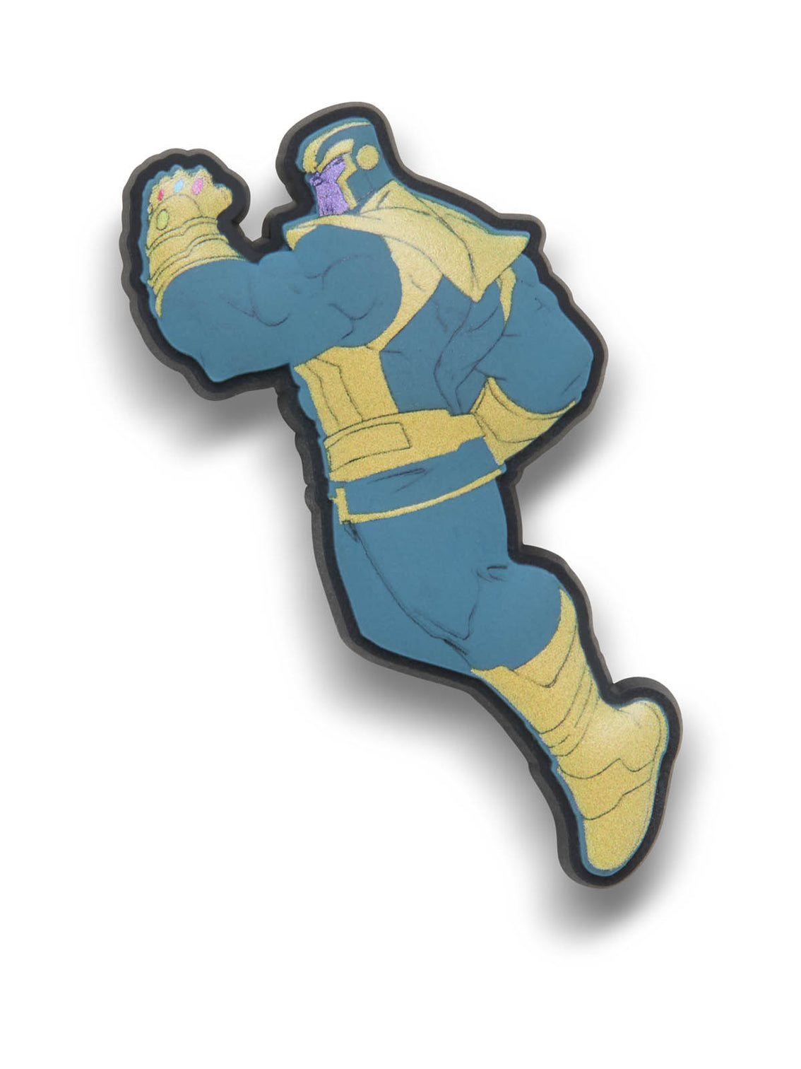 Jibbitz Avengers 3 Figuras Azul Crocs