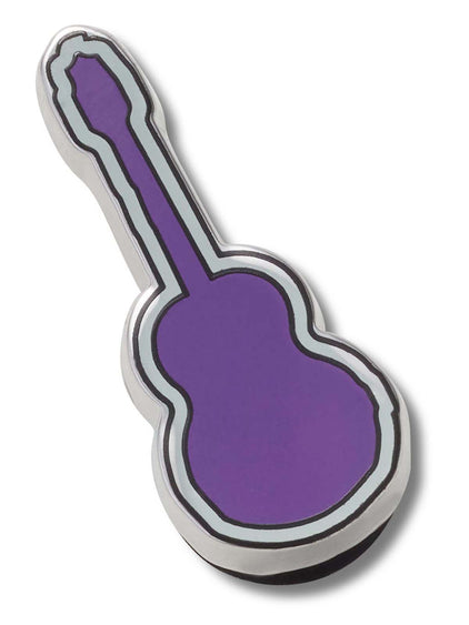 Jibbitz Guitarra Púrpura Morado Crocs