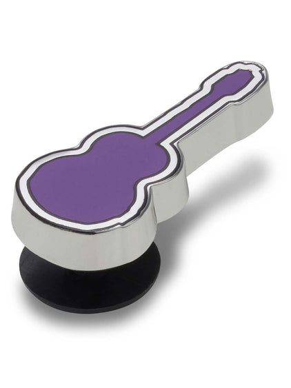 Jibbitz Guitarra Púrpura Morado Crocs