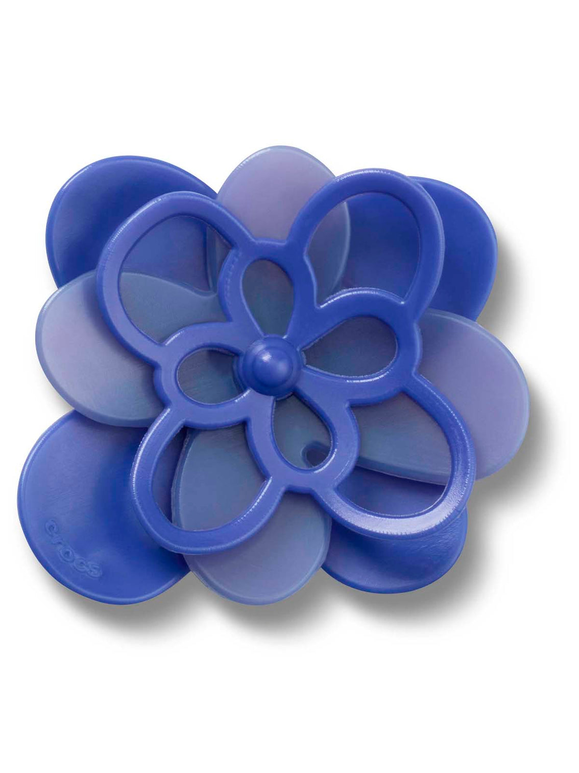 Jibbitz B Flor Oscuro Azul Crocs