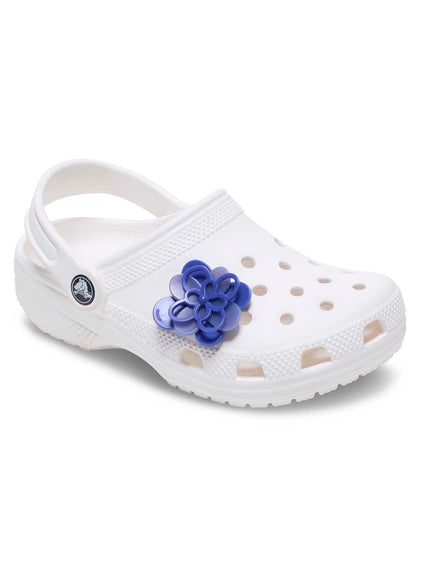 Jibbitz B Flor Oscuro Azul Crocs