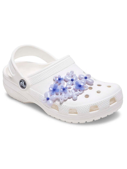 Jibbitz Flores Floreciendo Azul Crocs