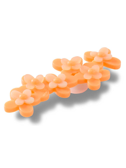 Jibbitz Flores Floreciendo Naranja Crocs