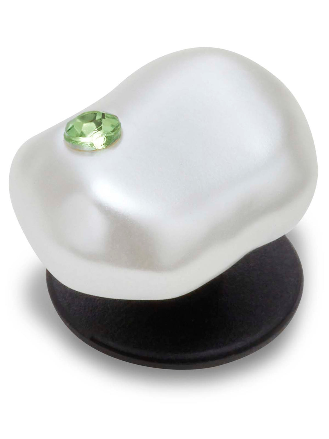 Jibbitz Perla Verde Barroca Blanco Crocs