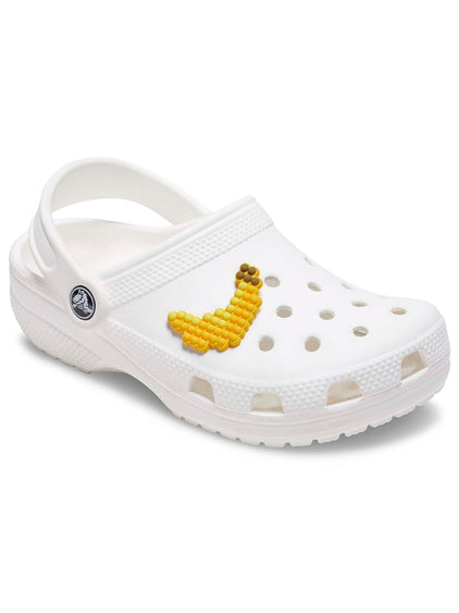 Jibbitz Plátano Con Cuentas Amarillo Crocs