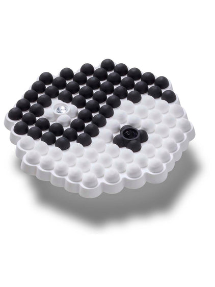 Jibbitz Ying Y Yang Con Cuentas Negro Crocs
