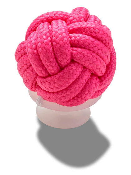 Jibbitz Puff Nudos Rosa Fucsia Crocs
