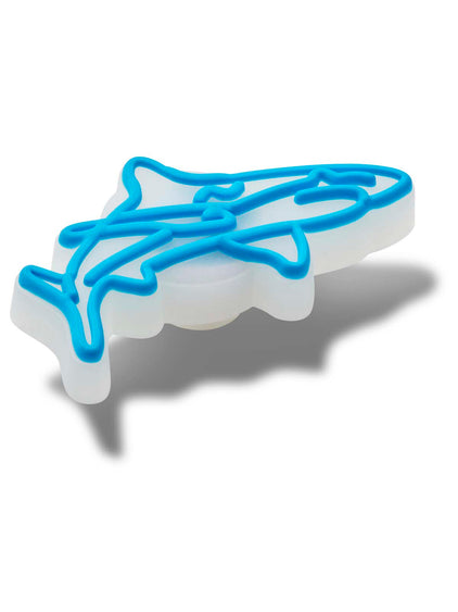 Jibbitz Ilumina El Tiburón Celeste Crocs